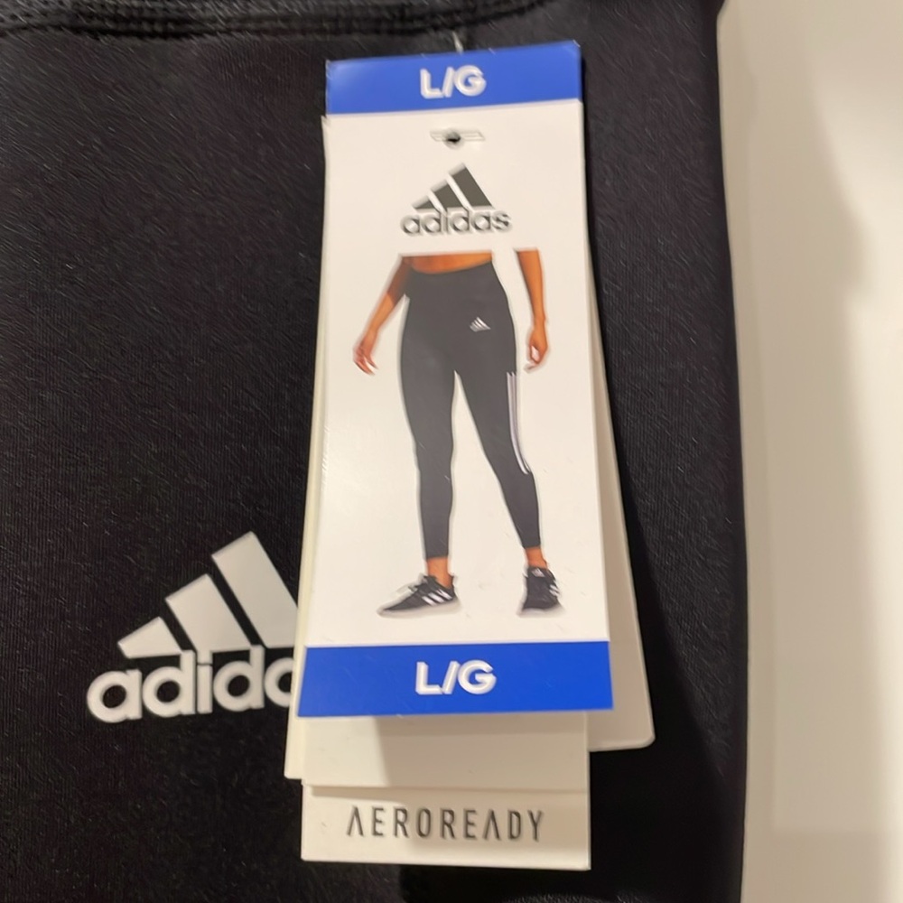 Adidas aero ready leggings NWT size large - Picture 2 of 5